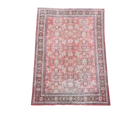 A large Sparta brick ground Persian carpet, 530 x 333cm (209 x 131in)  