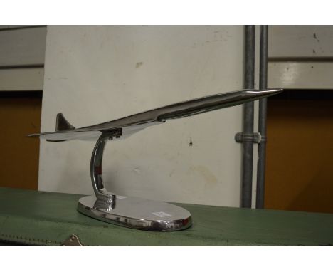 An aluminium model of Concord.