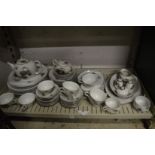 A comprehensive Japanese dinner service.