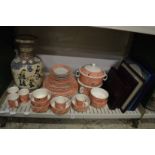 Quantity of Villeroy & Boch Siena dinnerware and other items.
