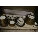 Quantity of Noritake Coventry dinnerware.
