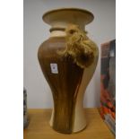 A large vase.
