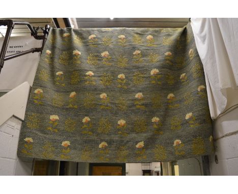 A good large Art Nouveau style tapestry wall hanging, 290cm x 227cm.