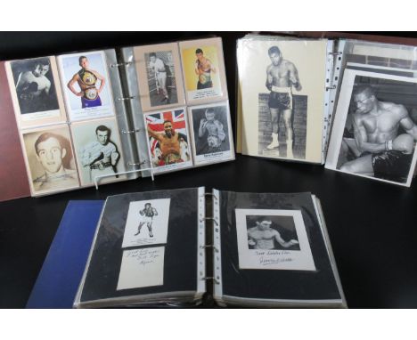 An extensive collection of boxing related ephemera by local collector Ron Morgans from Kidwelly who started collecting at 17 