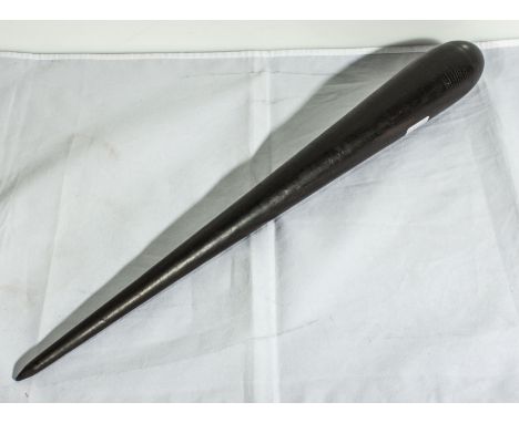 A wooden fid, rope workers tool