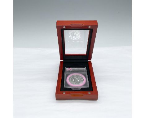 Special Commemorative Silver Dollar. ANACS Slabbed and Graded PR70 DCAM First Day Issue. Certified number 103 of 987. The obv