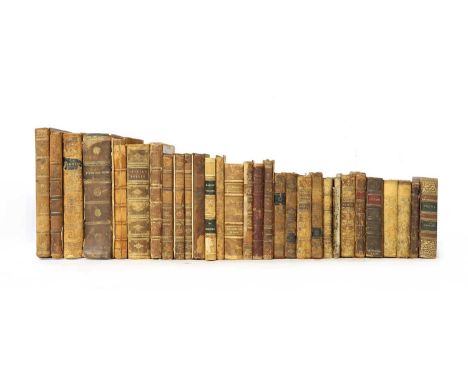 BINDING: Cervantes: Don Quixote, 3 vols. Swaffam, D Sudbury, 1805. Cont. full calf, rubbed &amp; covers detached; Sketch of t