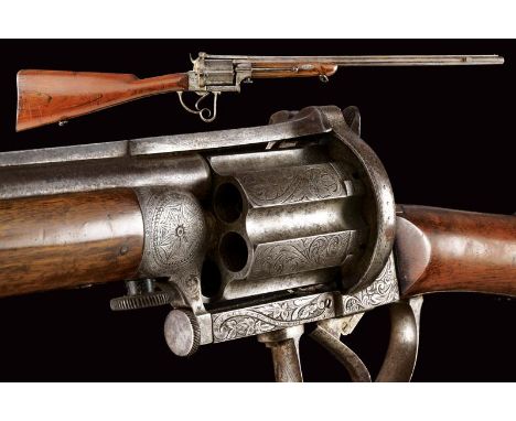 dating: about 1855 provenance: Naples, Round, rifled, 15 mm cal barrel, with high rib signed 'Fratelli Merolla Privilegiati N