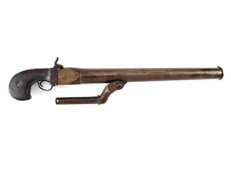 dating: Mid 19th Century provenance: Sweden, Heavy, smoothbore, iron, 40 mm cal. barrel of almost cylindrical shape, with mou