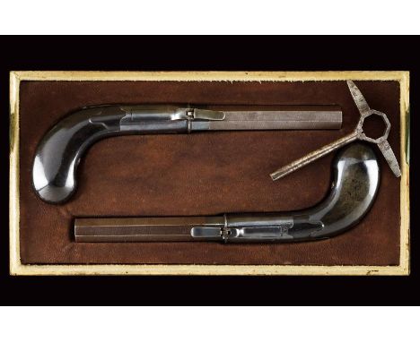 dating: Mid 19th Century provenance: Belgium, Octagonal, micro-rifled (still visible rifling), 13.5 mm cal. browned barrels w