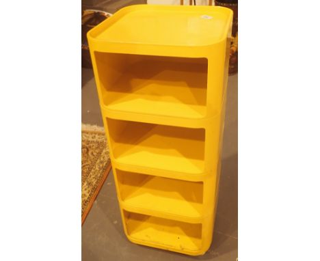 1960s shelving stand, model Kartell designed by A Castelli