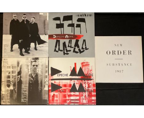 Vinyl Records - LP's including - New Order - Substance - RTD 50 (embossed letters); Depeche Mode - Delta Machine - 88765 4606