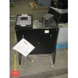 Markem-Imaje Touch Dry Wax/Ink Jet Printer, Model: 5200, S/N: US18110394, 115 VLT with Printer Head