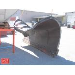 Kuper V-Blade Snow Plow Blade: 12' Length x 70" Height x 48" Depth with Hitch - Rigging Fee: $150