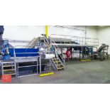 Cherry Destem Line, Including: Hydraulic Bin Dump with Manual Dump Lever, Bin Return Conveyor, S/S