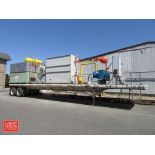 Hydro Cooler on 45' Fruehauf Trailer, Incliding: Water Chiller, Vilter 100 HP Air Compressor, BAC