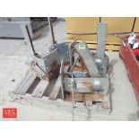 (4) Blue Giant Strongarm ML10 Loading Dock Trailer Locks with 30,000 LB (13,636 kg) Restraining
