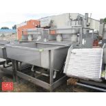 Fachaux S/S Hydraulical Cherry Cluster Separator: 96" Height x 163" Length x 68" Width