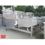 Fachaux S/S Hydraulical Cherry Cluster Separator: 96" Height x 163" Length x 68" Width