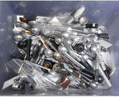 One box of late 20th century pipe stems various makers including Falcon