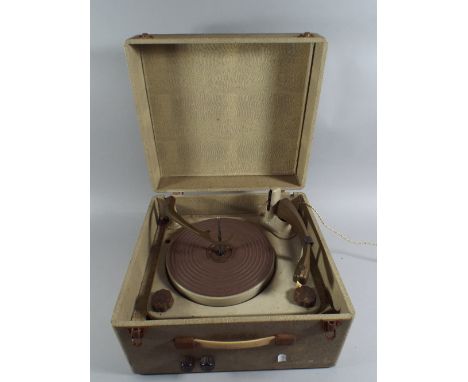 A Vintage Record Player. 