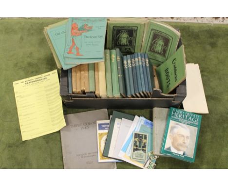 THE HISTORY OF MANDER BROTHERS' - book printed with Mander Brothers inks together with a collection of ephemera associated wi