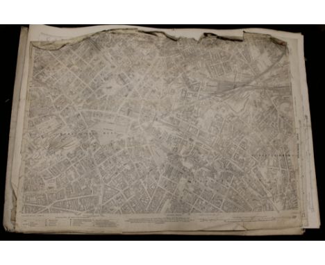 A COLLECTION OF VARIOUS ORDNANCE SURVEY MAPS 1889 AND LATER, 1/500, 1/2500 and 1/1250 scales of Birmingham, Willenhall, Smeth