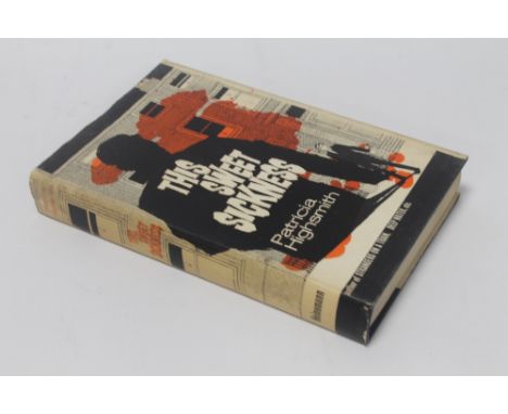 PATRICIA HIGHSMITH - 'THIS SWEET SICKNESS', Heinemann, 1961, first UK edition with dustjacketCondition Report:Inscription on 
