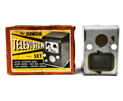 'The Junior Television Projector set', motor driven with light and starting controls, complete with original box, the box dep