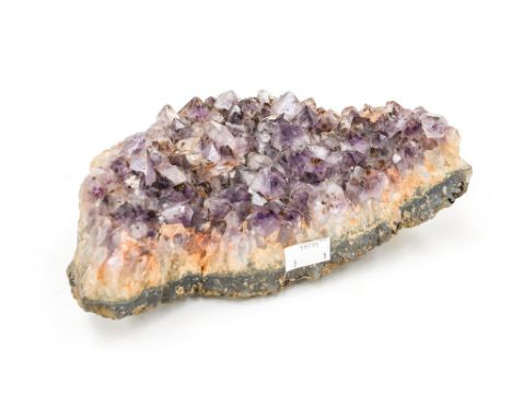 An amethyst matrix 'geode' approx 22 x 15cms