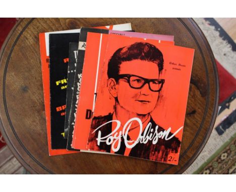 1960s music interest:seven concert programmes to include Tom Jones, Roy Orbison, Freddie and the Dreamers, the Searchers, Bri