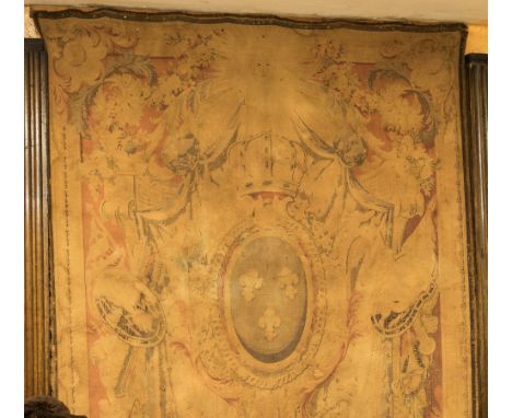 A 19th/20th Century French machine woven tapestry wall hanging 