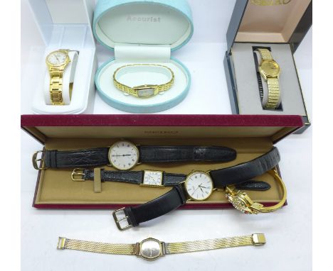 Wristwatches including Seiko and Rotary 