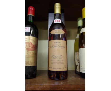 A 70cl bottle of Quien XO Vieille Fine Champagne Cognac 40% Vol&nbsp;(1) 
