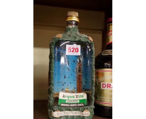 A bottle of Arqua Vite Grappa; together with a 1 litre bottle of Drambuie. (2) 