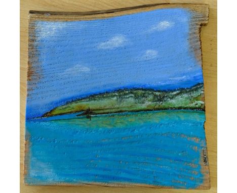 Artist: Kim PotterTitle: Porth BalSize: 29 x 30 x 2cmMedium: AcrylicKim PotterKim's artistic career started when she left sch