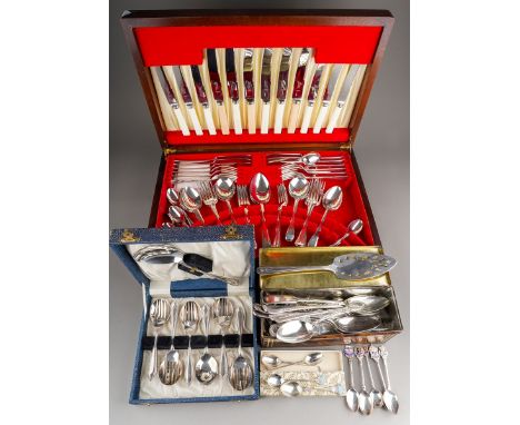 Collection of 7 hallmarked silver and enamel collectors tea spoons, 2 hallmarked silver golf tea spoons with LPGC together wi