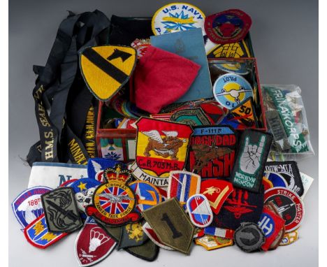 Collection of Post War US Army and US Air Force Shoulder Sleeve Insignia. (Q)