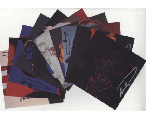 Andy Warhol (American, 1928 - 1987). "Myths Suite [the complete set of 10 announcement/invitation cards, accompanied by the s