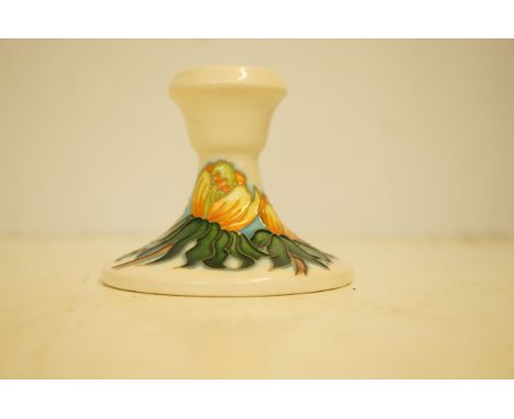 Moorcroft 3'' winter aconite candle stick 