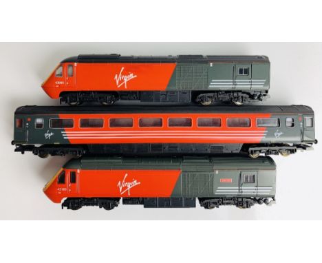 Lima OO Gauge 3x Car Class 43 HST Set - Virgin Livery - UnboxedP&P group 2 (£20 for the first item and £2.50 for subsequent i