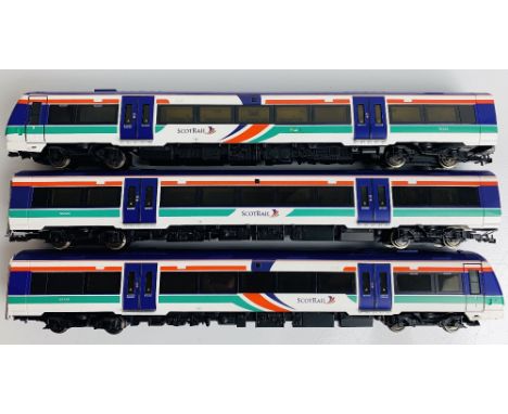 Bachmann OO Gauge 32-461 Class 170 Turbostar Scotrail Livery 3x Car DMU - UnboxedP&P group 2 (£20 for the first item and £2.5