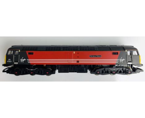 Hornby OO Gauge Class 47 807 The Lion of Vienna Virgin Livery Diesel loco - UnboxedP&P group 1 (£16 for the first item and £1