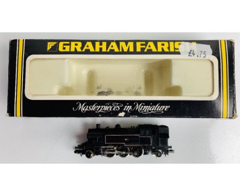 Graham Farish N Gauge 2-6-2 BR Black Steam Loco BoxedP&P group 1 (£16 for the first item and £1.50 for subsequent items) 