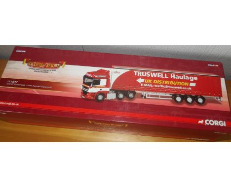 Corgi 1.50 scale John Truswell DAF CF CurtainsideP&P group 2 (£20 for the first item and £2.50 for subsequent items) 