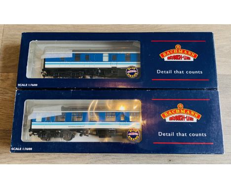 2x Bachmann OO Gauge Regional Railways BR Mk1 Passenger Coaches - To Include: 39-181 Full Brake & 39-056 Open SO - Both Boxed