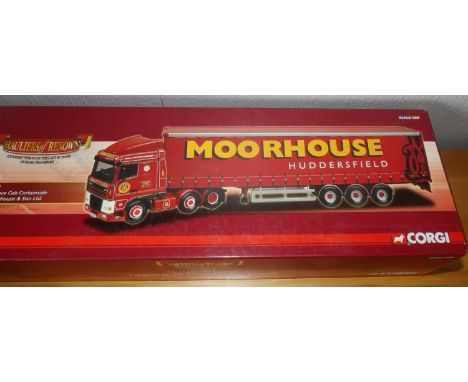 Corgi 1.50 scale Moorhouse DAF XF Space Cab CurtainsideP&P group 2 (£20 for the first item and £2.50 for subsequent items) 