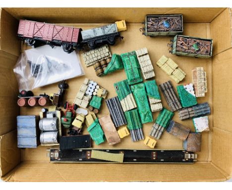 20+ Ten Commandments OO Gauge Loose Wagon Loads with 4x Hornby Dublo Wagons & other Associated Items - See PictureP&P group 2