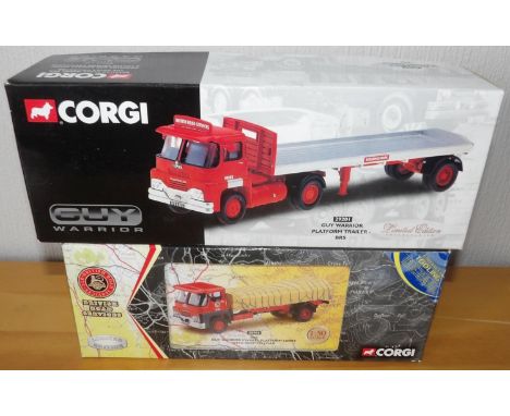 Corgi 2 x 1.50 scale British Road Services Both Guy WarriorsP&P group 2 (£20 for the first item and £2.50 for subsequent item