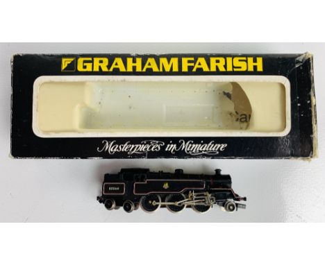 Graham Farish N Gauge 2-6-4 BR Black Steam Tank Loco 80064 - BoxedP&P group 1 (£16 for the first item and £1.50 for subsequen